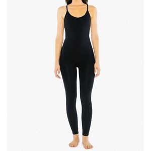 Black Spandex unitard